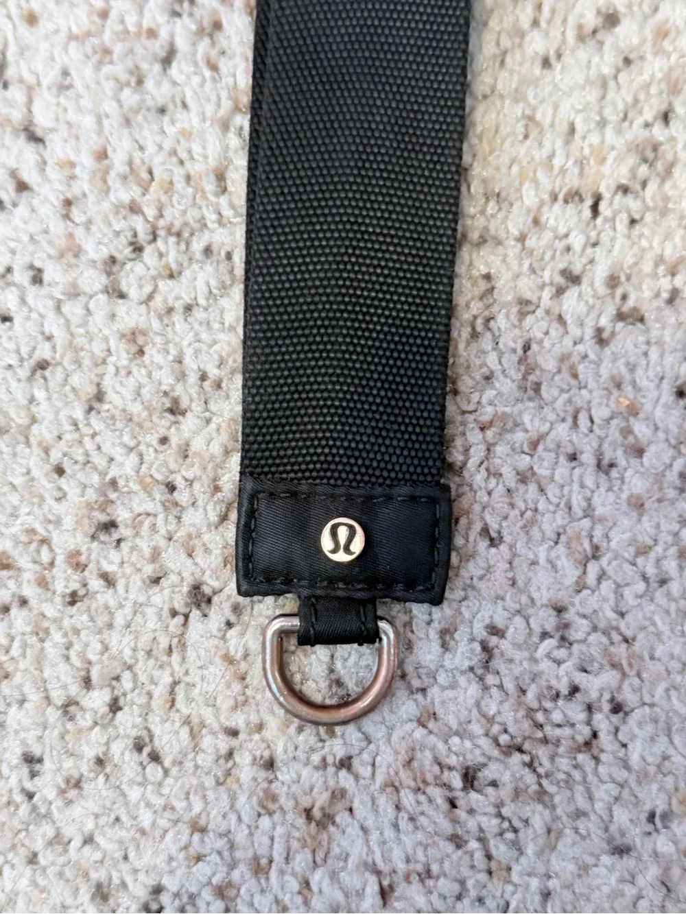 lululemon athletica Black Wrist/Key Loop Strap
